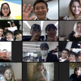 ウクライナの大学生と沖縄の高校生が「World Classroom」で国際交流