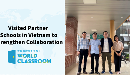 Co-CEO Tomida Visits Vietnam to Promote the Global Reach of WorldClassroom